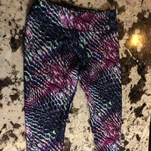 Multicolored workout pants